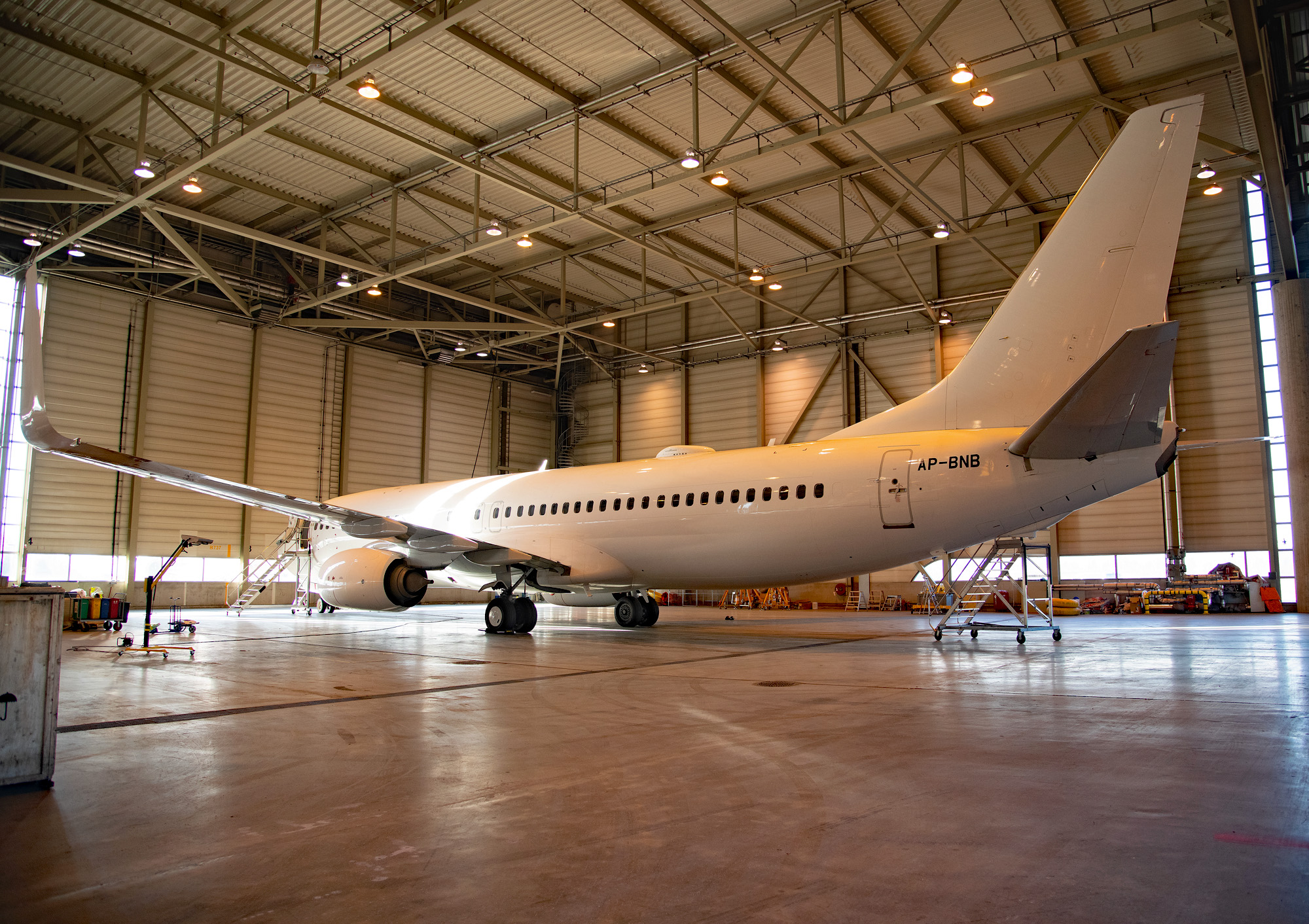 Serene Air 4th aircraft Boeing 737800, APBNB ready to join the