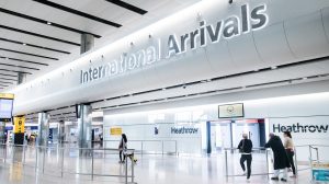 Heathrow Airport international arrivals